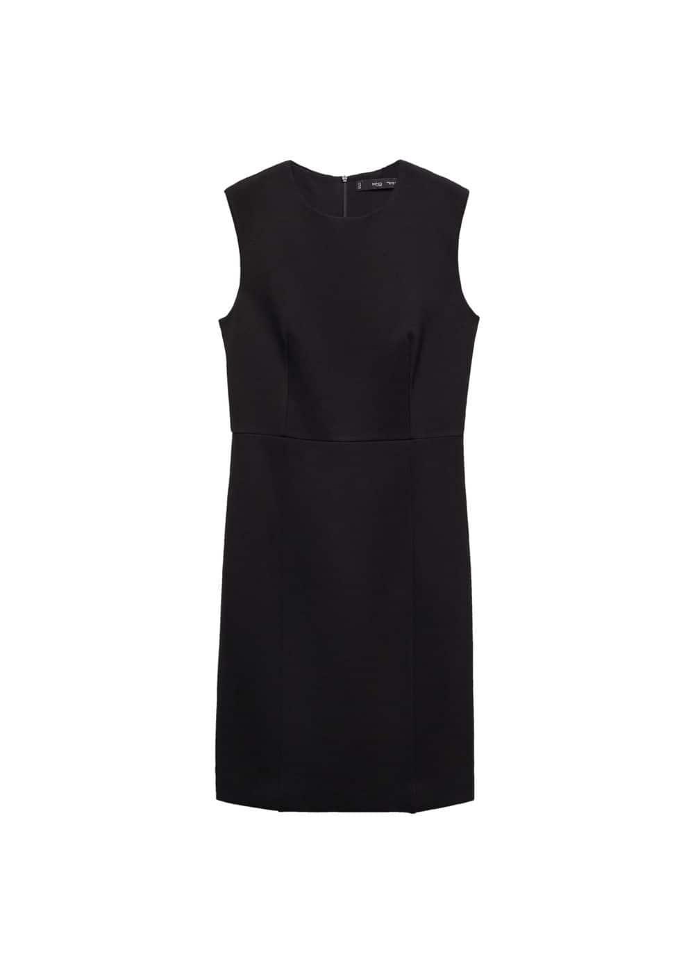Mango Womens Roma-Knit Sleeveless Dress Product Image