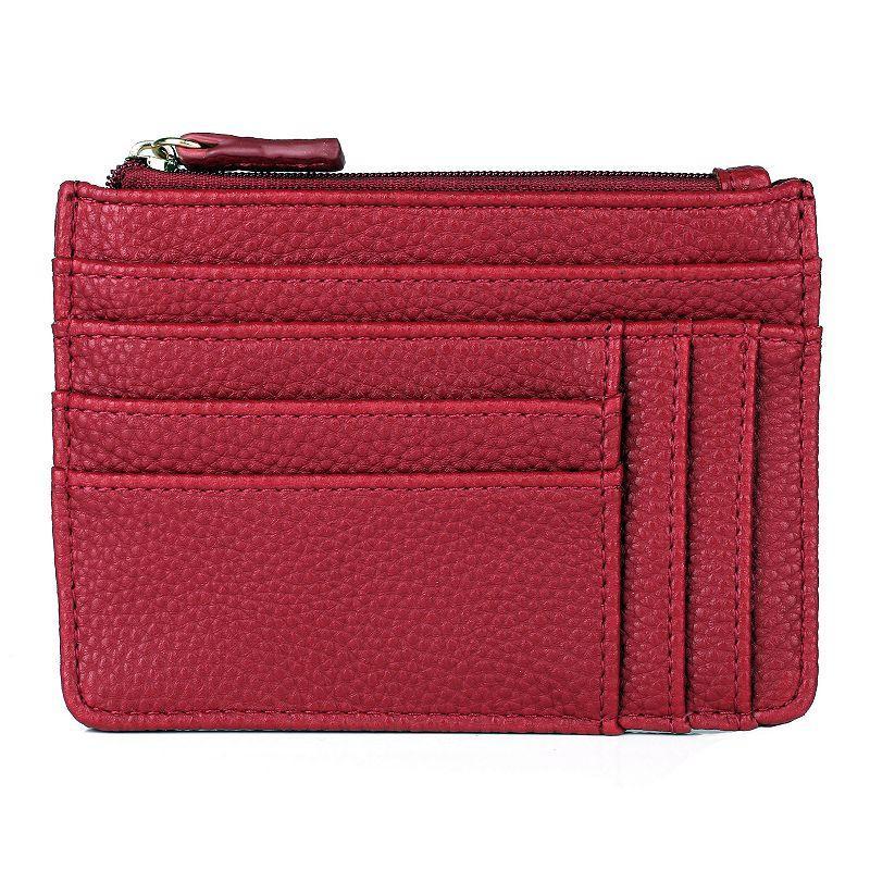 Julia Buxton Pik-Me-Up RFID-Blocking Slot Coin Pouch, Green Product Image