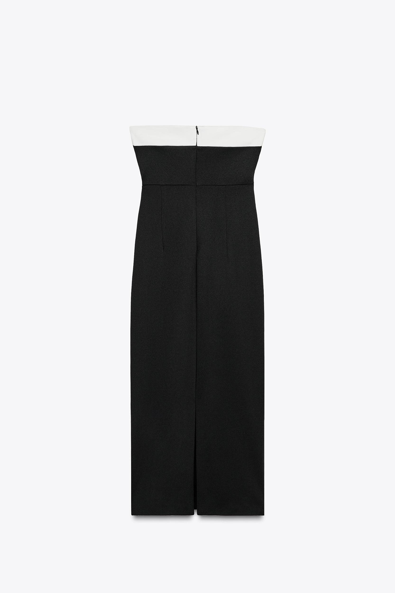 STRAPLESS BOW DRESS Product Image