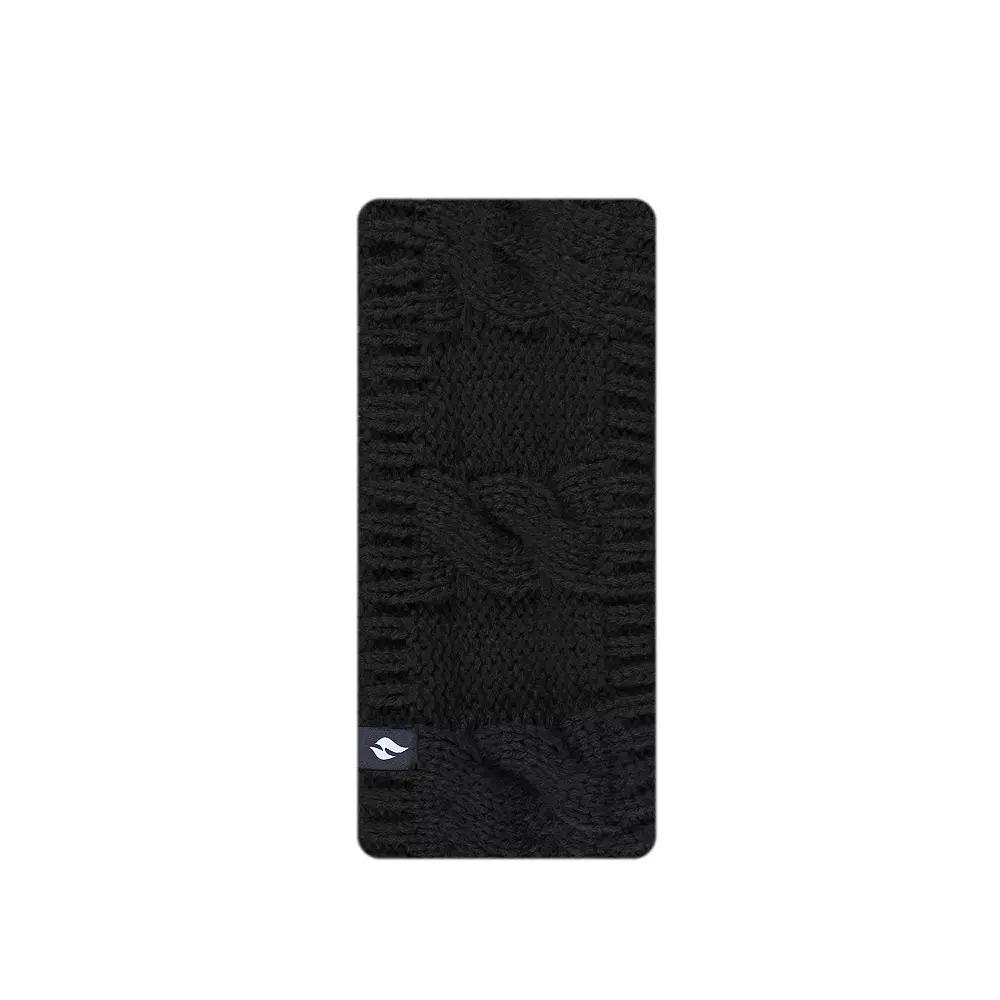 Women's Heat Holders Heatweaver Lined Cable Knit Headband, Black Product Image