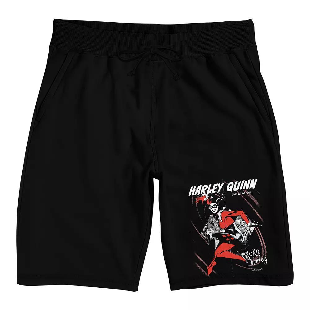 Mens Harley Quinn XOXO Sleep Shorts Product Image