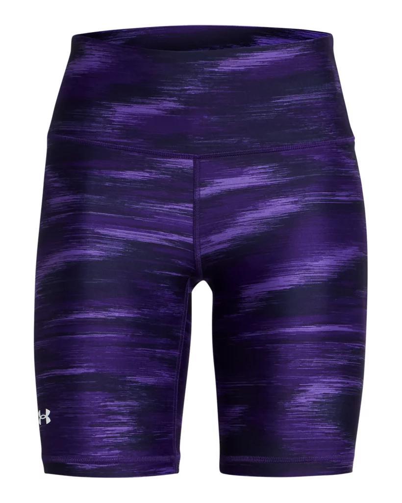 Women's Under Armour HeatGear® Armour 8-in. Bike Shorts, Size: Large, Purple Product Image