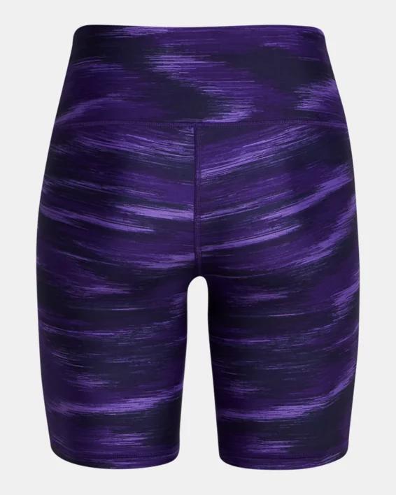 Women's Under Armour HeatGear® Armour 8-in. Bike Shorts, Size: Large, Purple Product Image
