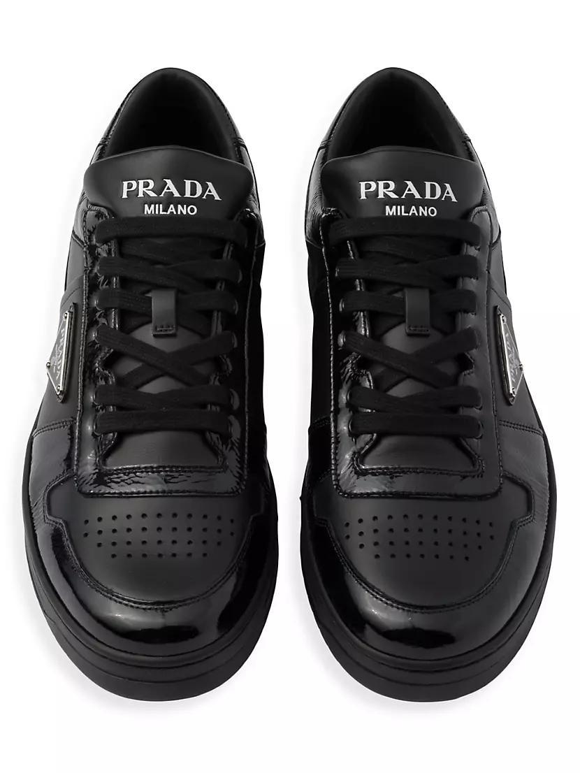 Mens Downtown Leather Sneakers Product Image