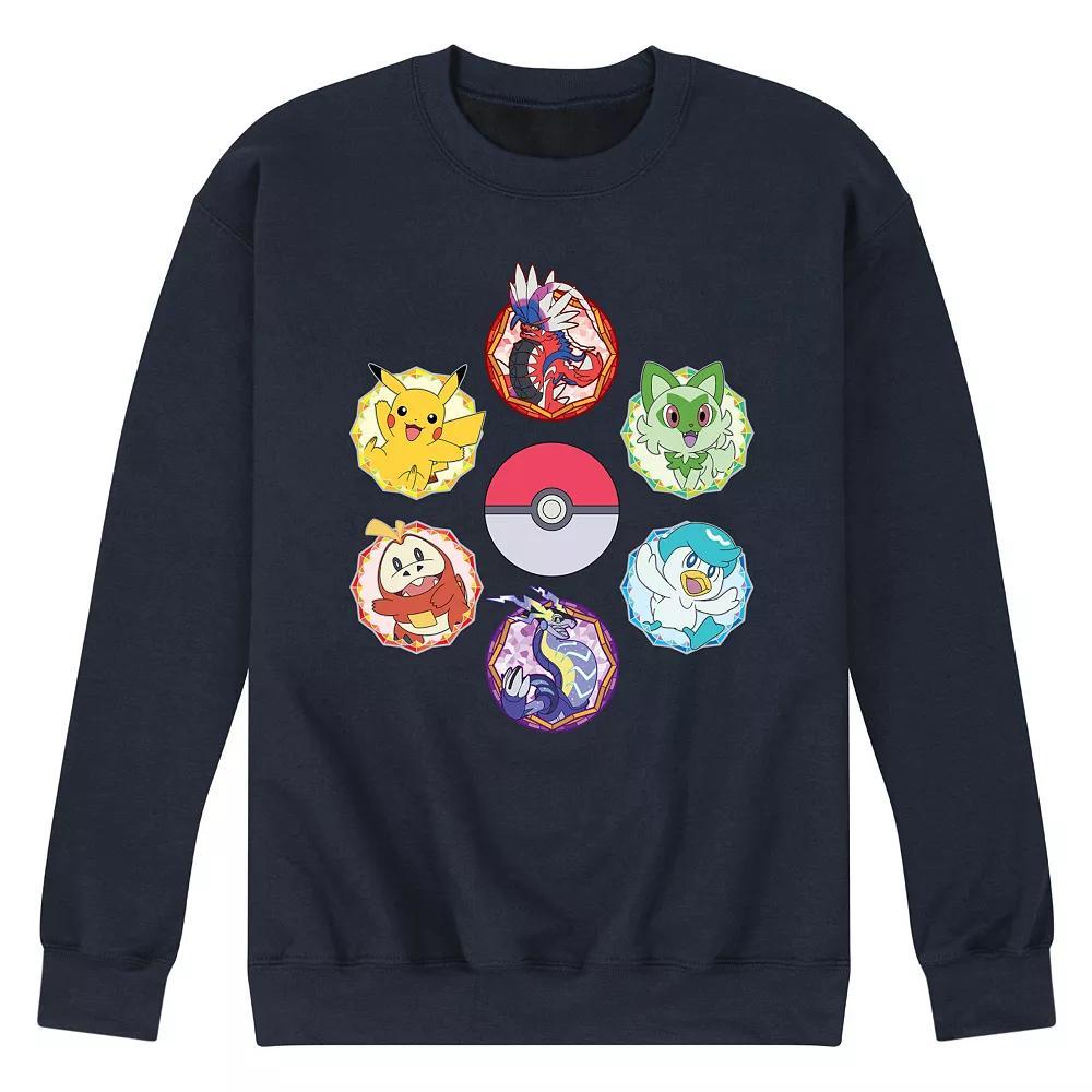 Mens Pokemon Sparkle Badges Fleece Product Image