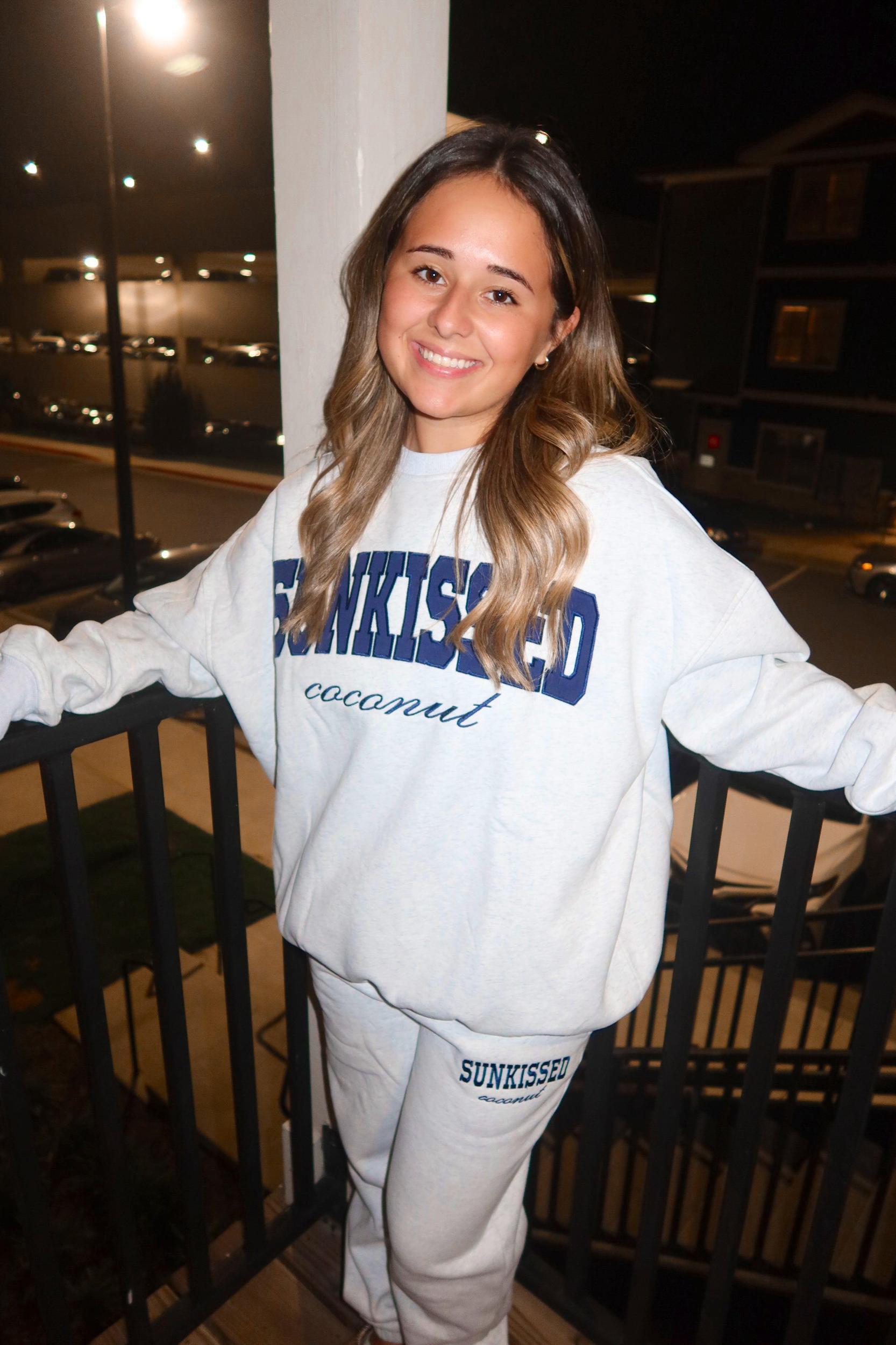 Pearl Grey Newport Sunkissed Sweatshirt Product Image