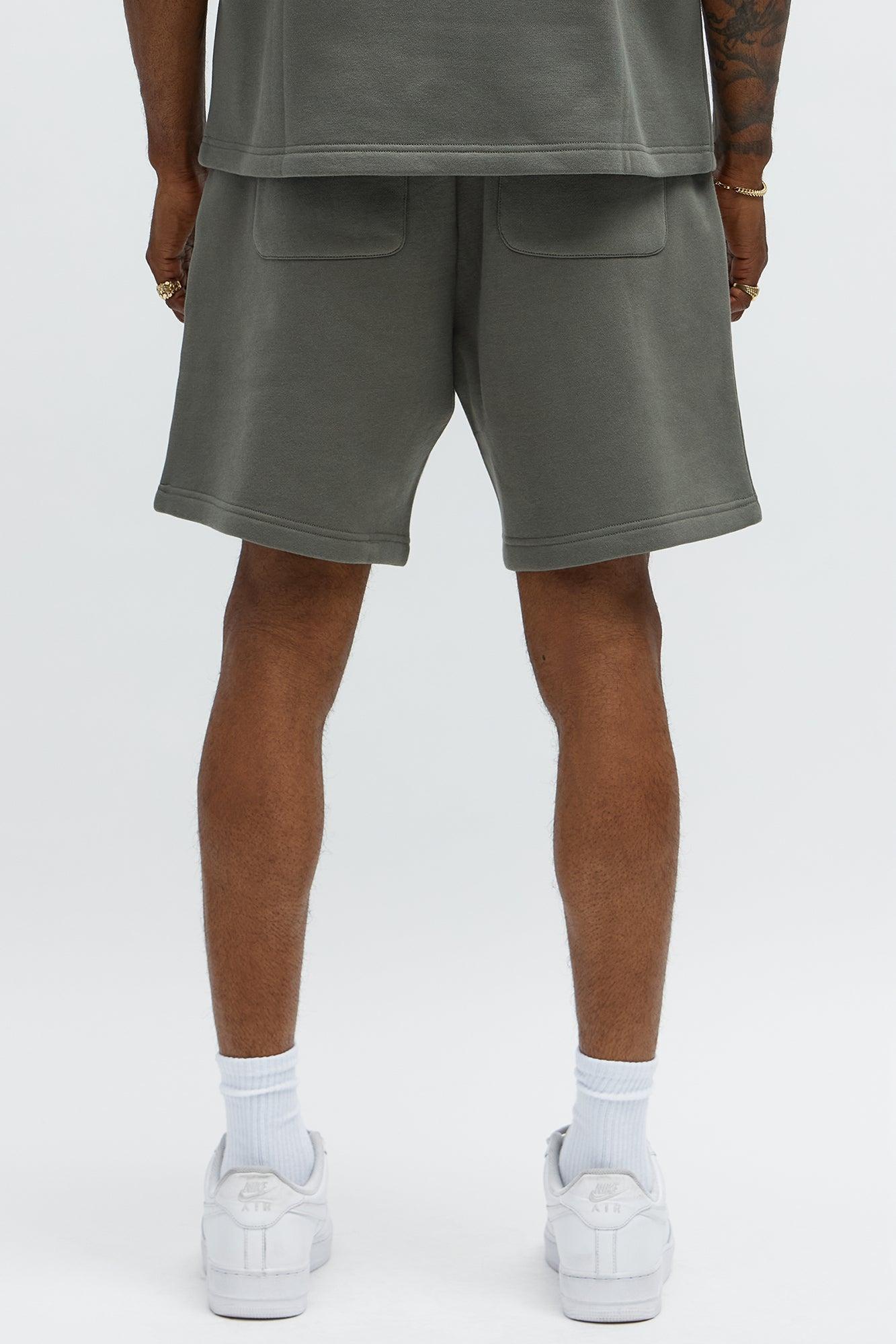 Tyson Relaxed Trust Issues Shorts - Dark Grey Product Image