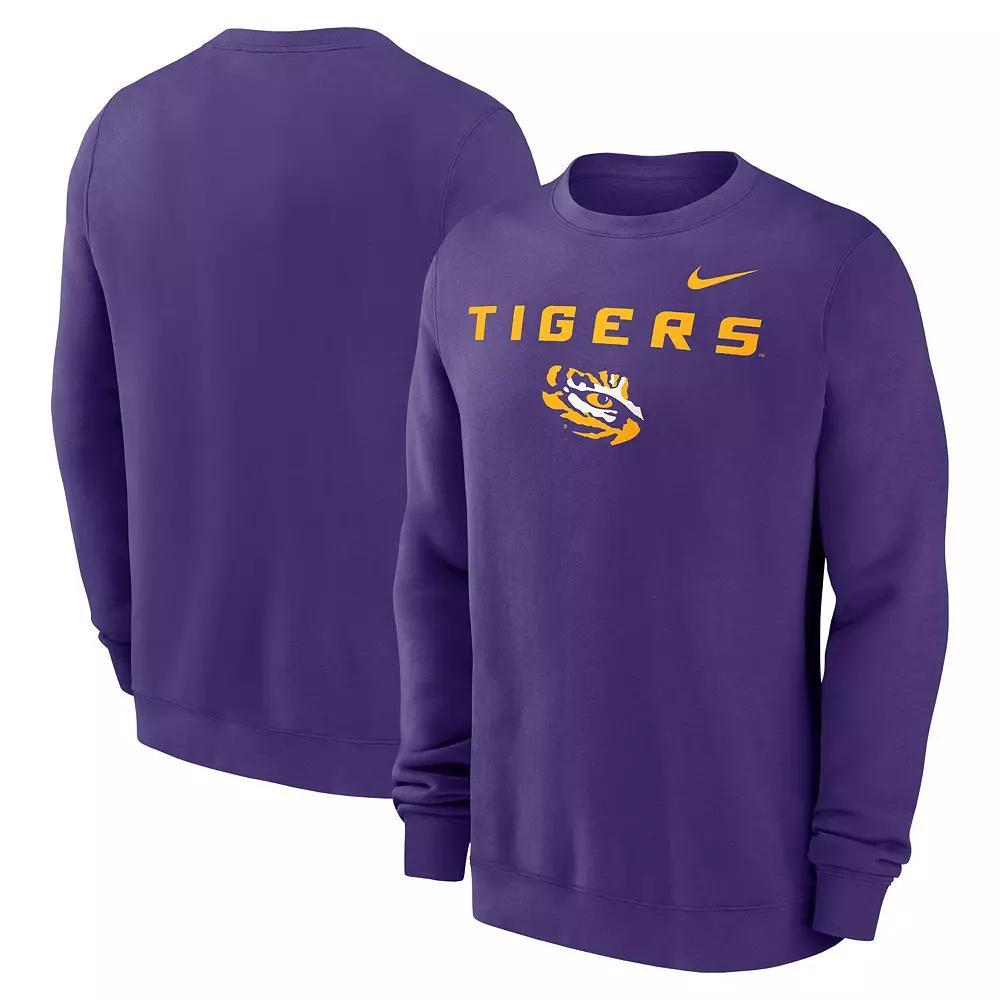 Men's Nike Crimson Alabama Crimson Tide Primetime Primary Stack Pullover Sweatshirt, Size: XL, Red Product Image