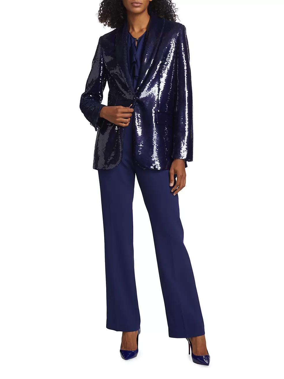 The Taylen Sequined Blazer Product Image