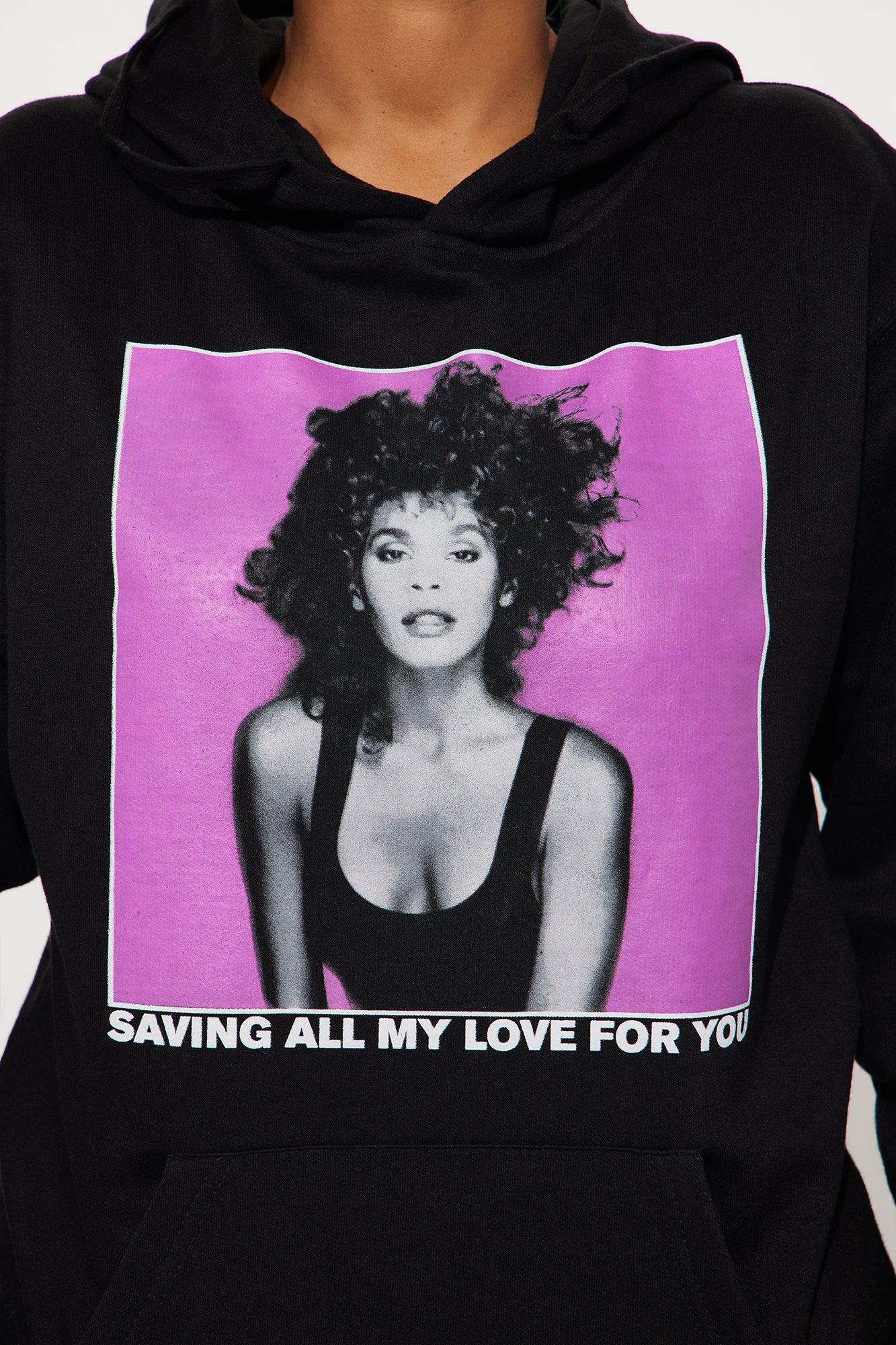 Whitney Houston Wanna Dance Hoodie - Black Product Image
