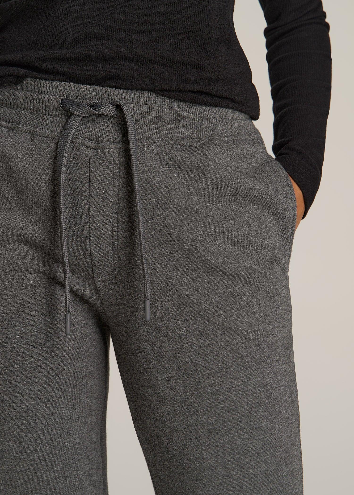 Wearever Fleece Open-Bottom Sweatpants for Tall Women in Black Product Image