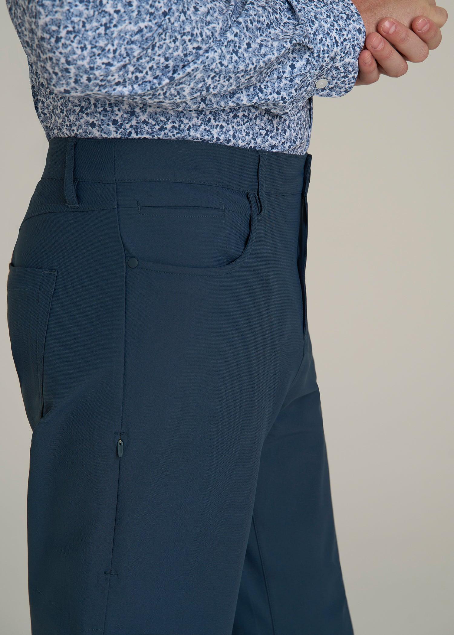 Traveler Pant 2.0 for Tall Men in Navy Blue Product Image