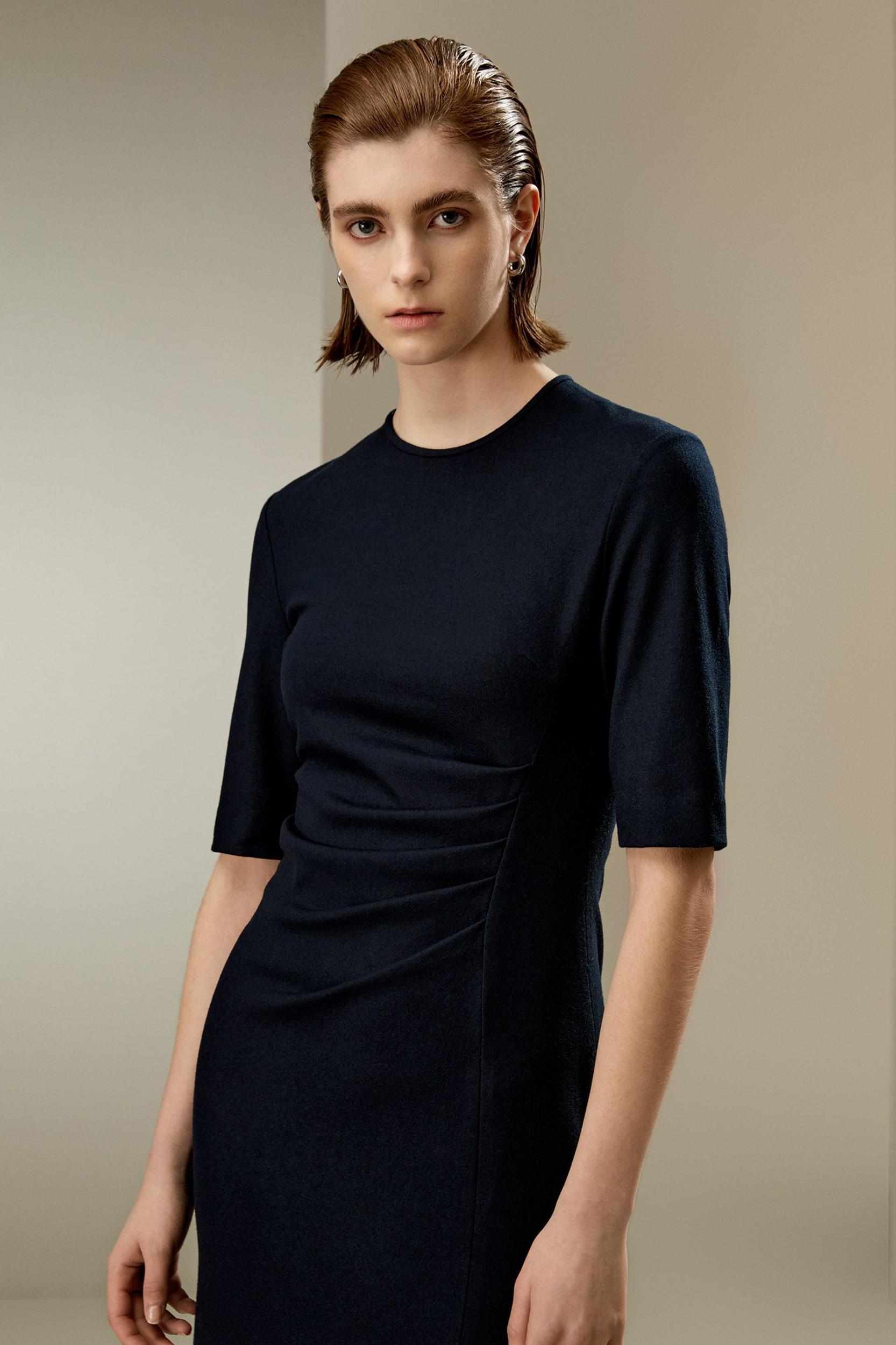 Twist Front Sheath Dress Product Image