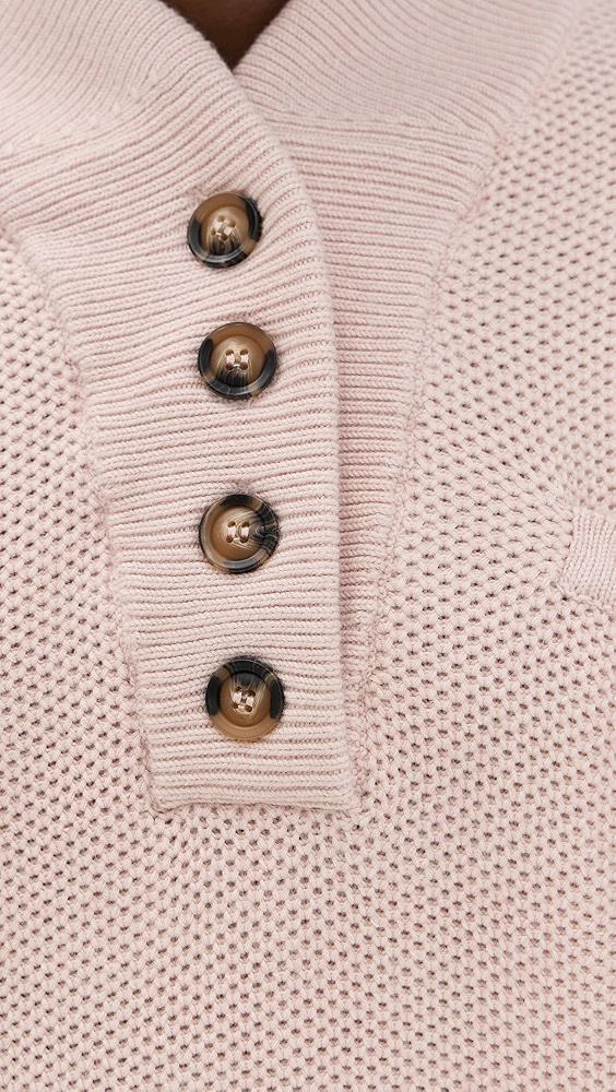 Lunya Cozy Cotton Silk Pocket Henley | Shopbop Product Image