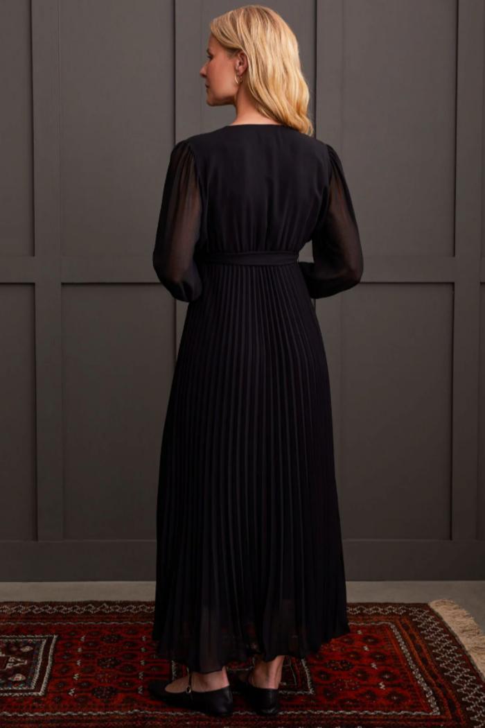 Tribal Femme Plisse V-neck Maxi Dress Product Image