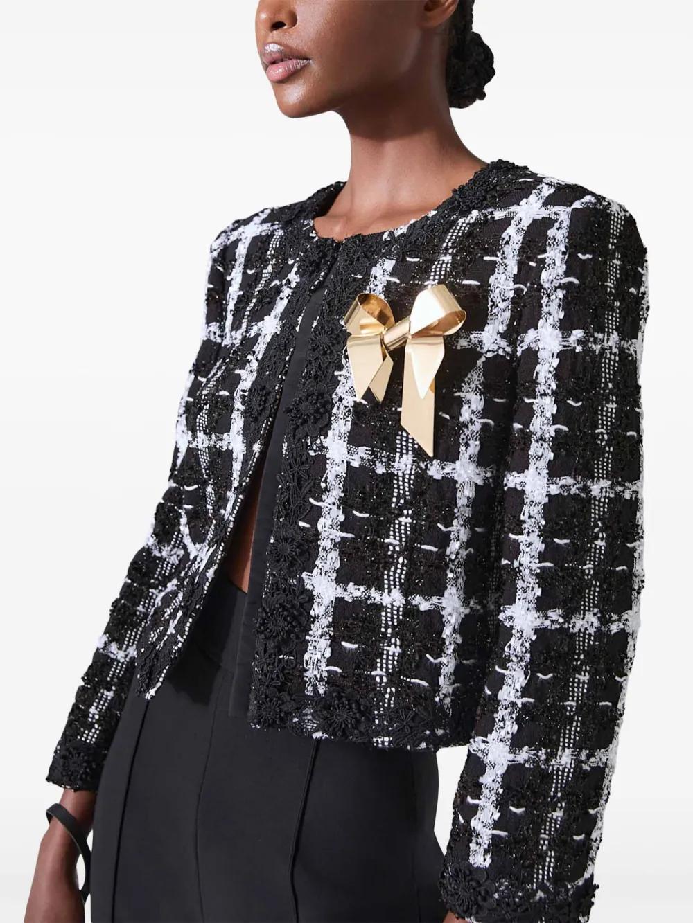 metallic bow pin Product Image