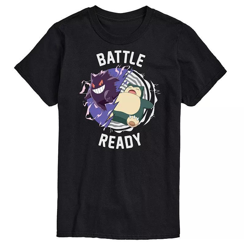 Big & Tall Pokemon Snorlax Battle Ready Graphic Tee, Mens Product Image