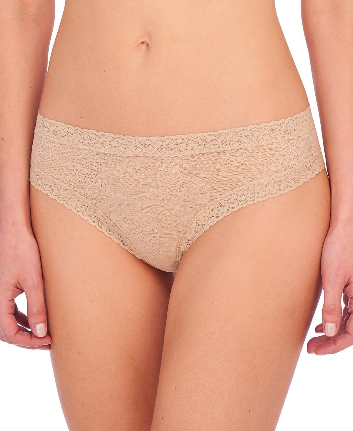 Womens Escape Front Lace Thong Product Image