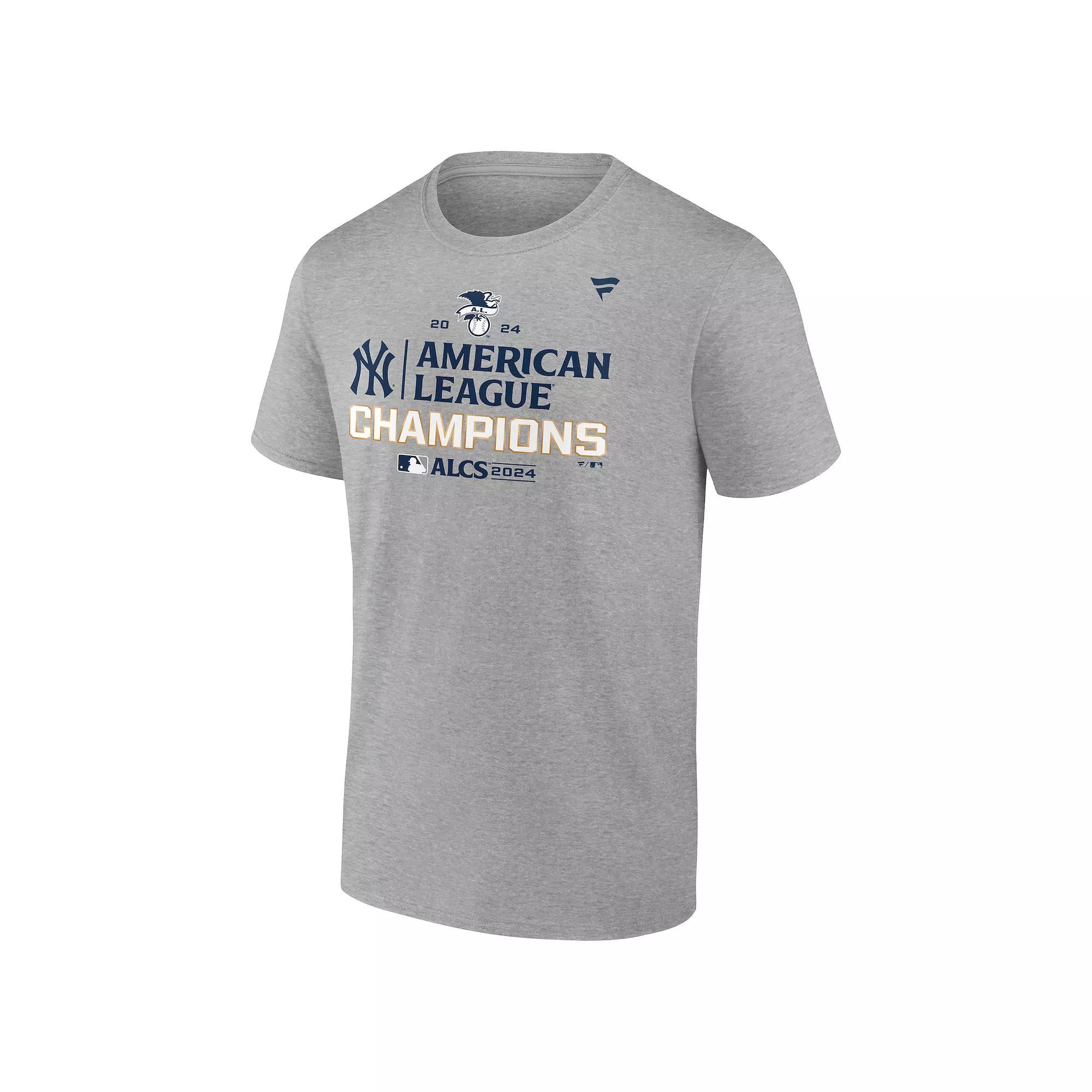 Men's Fanatics Los Angeles Dodgers MLB 2024 National League Champions T-shirt, Size: Large, Gray Product Image