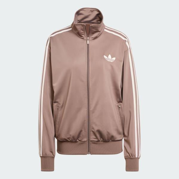 adidas Adicolor Classic Firebird Loose Track Top Black M Womens Product Image