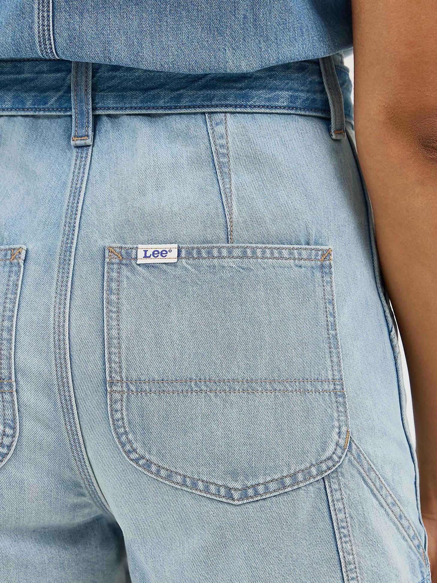 Women's Belted Denim Chore Short All | Women's Union-Alls & Overalls | Lee® Product Image