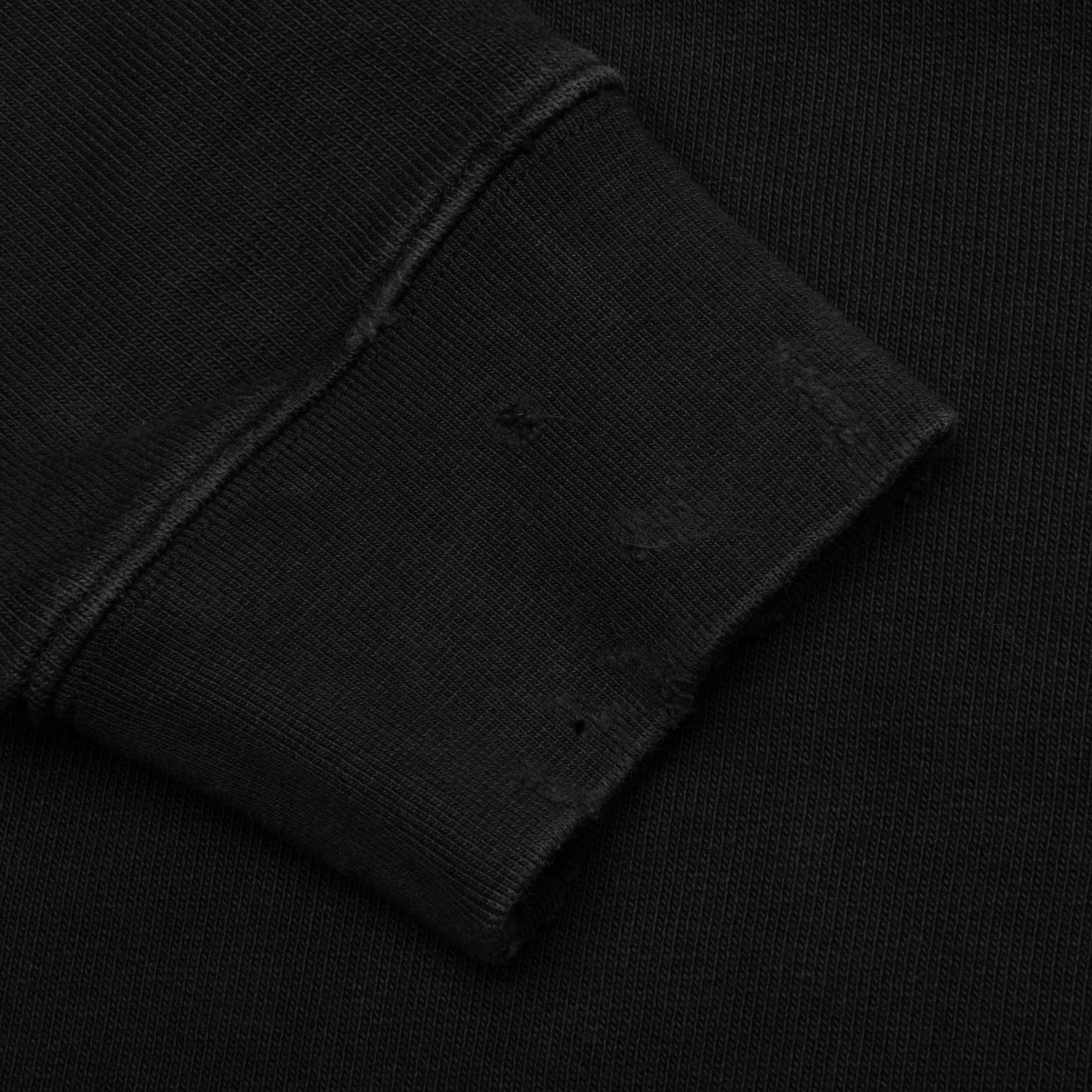 GD Burning Logo Crewneck - Black/White Male Product Image