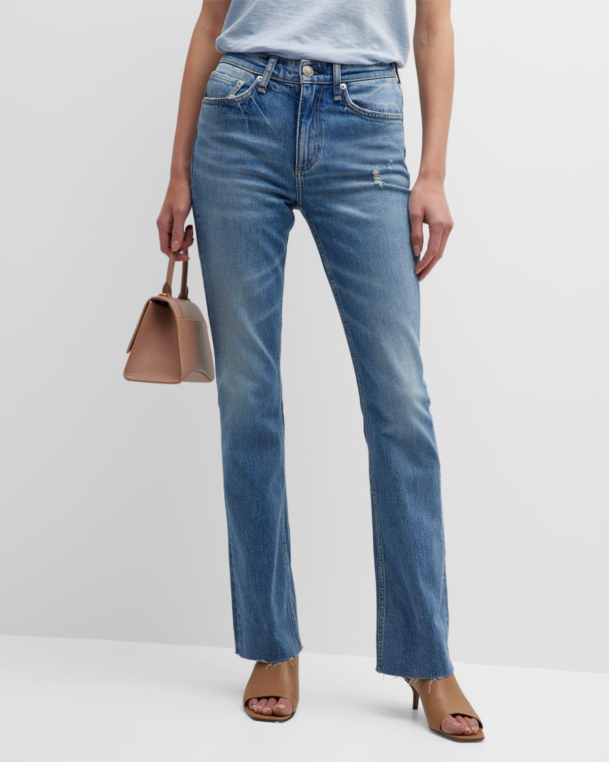 rag & bone Peyton High Rise Comfort Bootcut Jeans in Monterosso Product Image