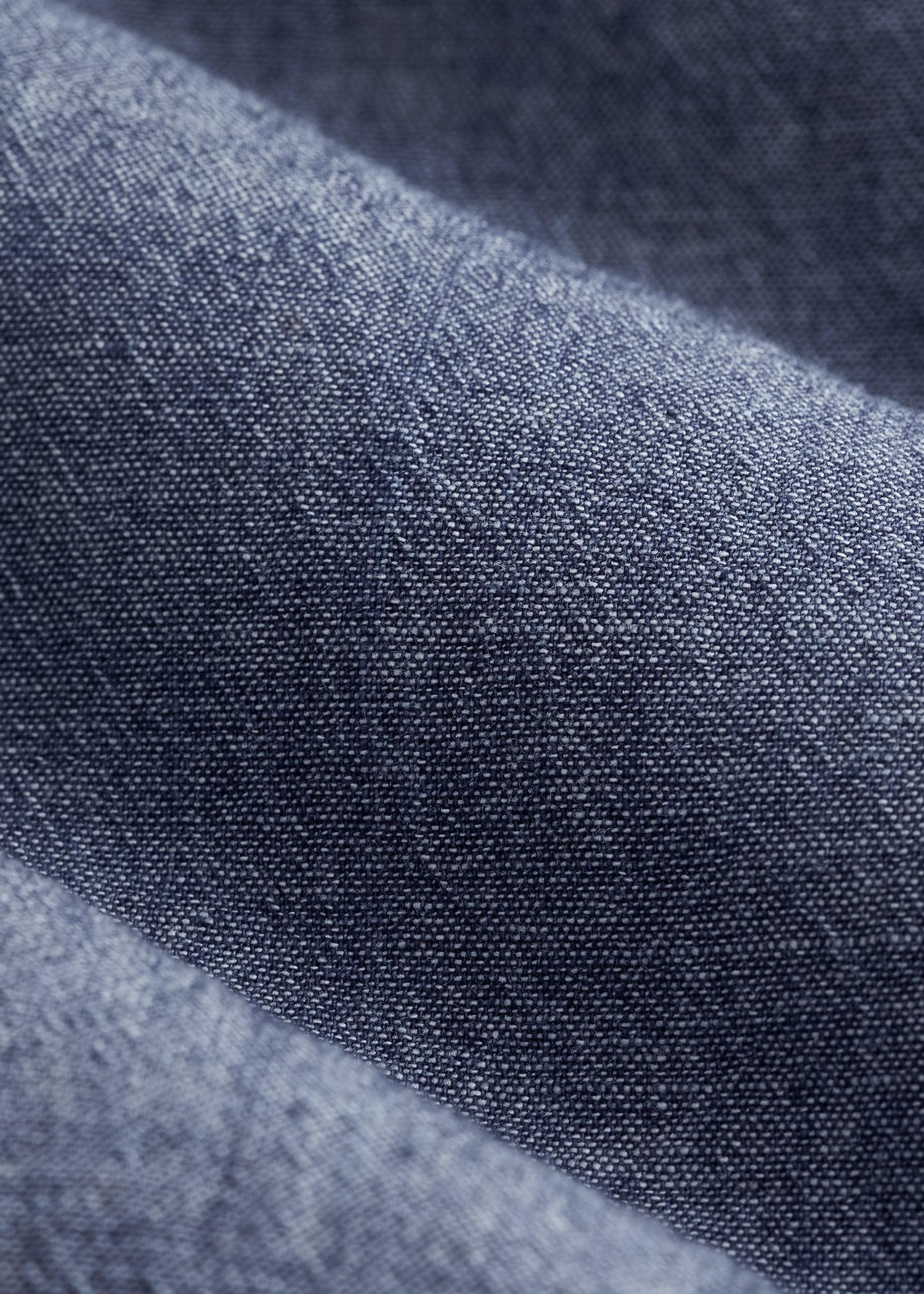 Chambray Button-Down Shirt for Tall Men in Medium Chambray Product Image