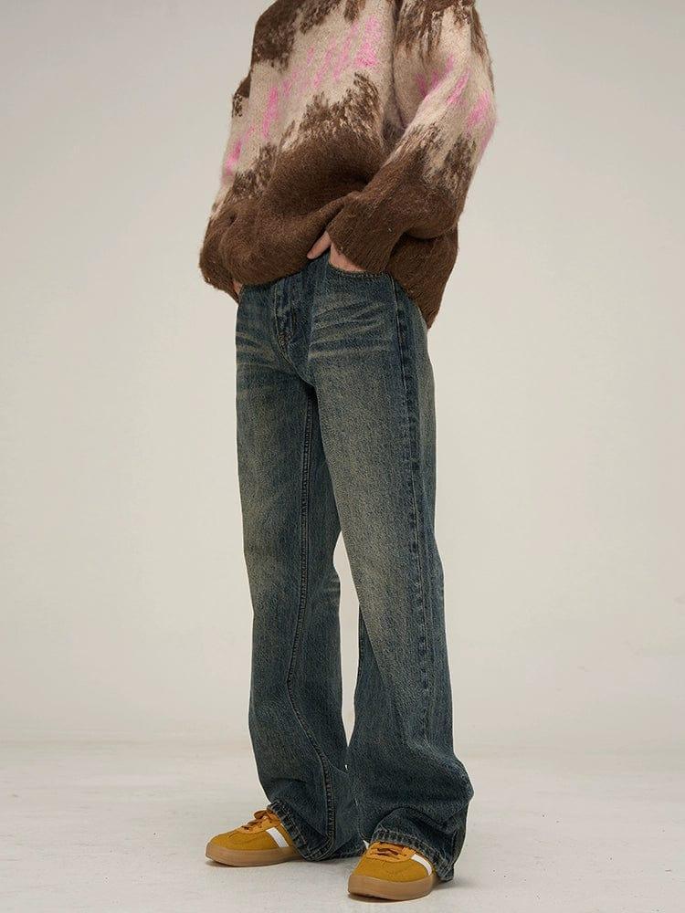 RT No. 10272 RETRO DENIM STRAIGHT JEANS Product Image