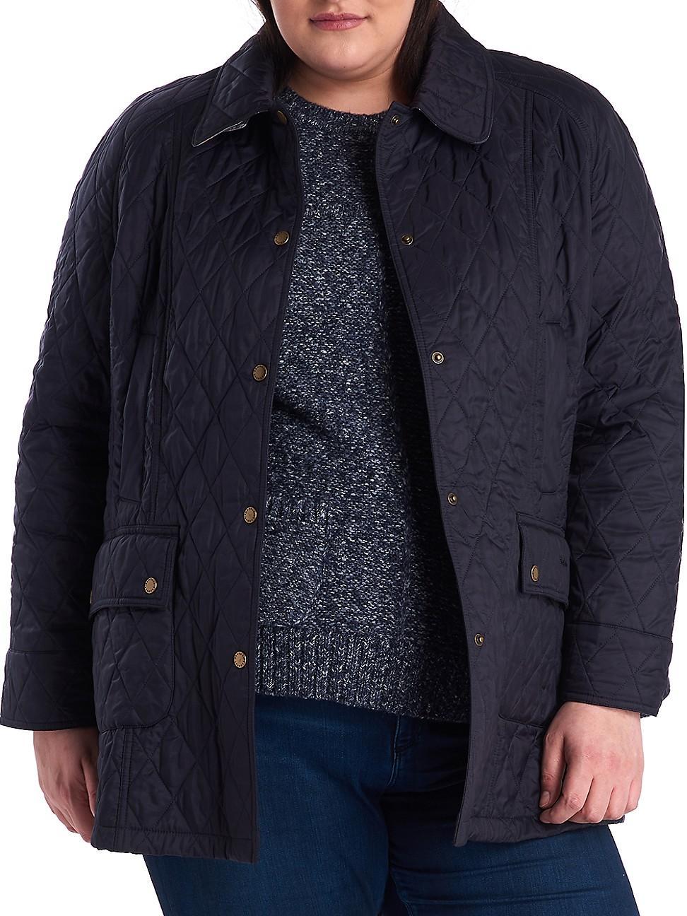Womens Plus Beadnell Quilt Jacket Product Image