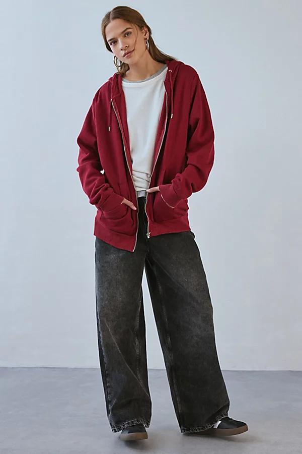Urban Renewal Vintage Zip-Up Hoodie Sweatshirt Womens at Urban Outfitters Product Image