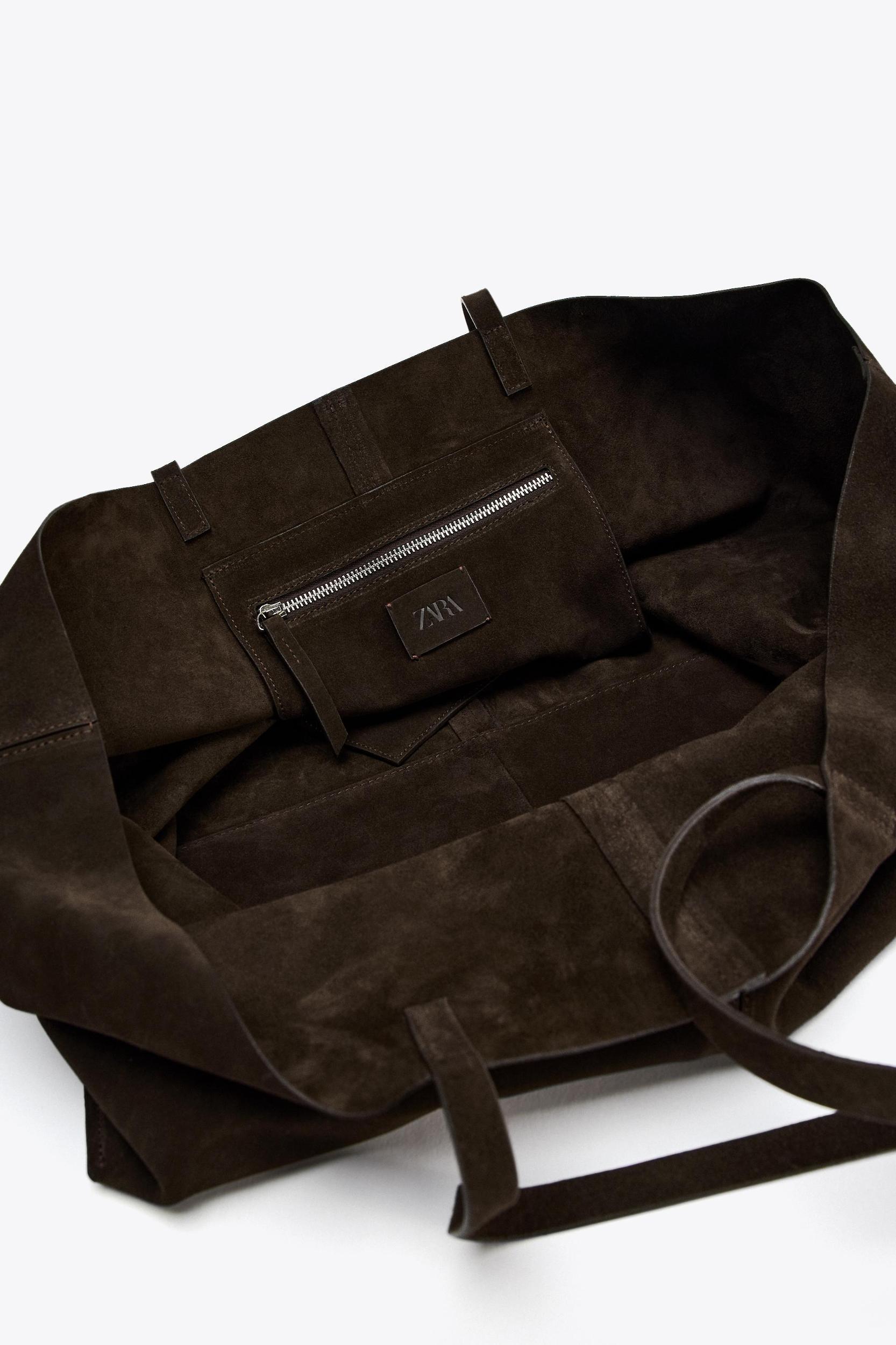 SUEDE MAXI TOTE Product Image