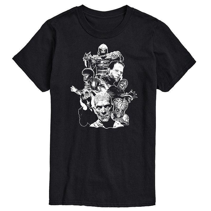 Mens Monster Group Shot Art Tee Product Image