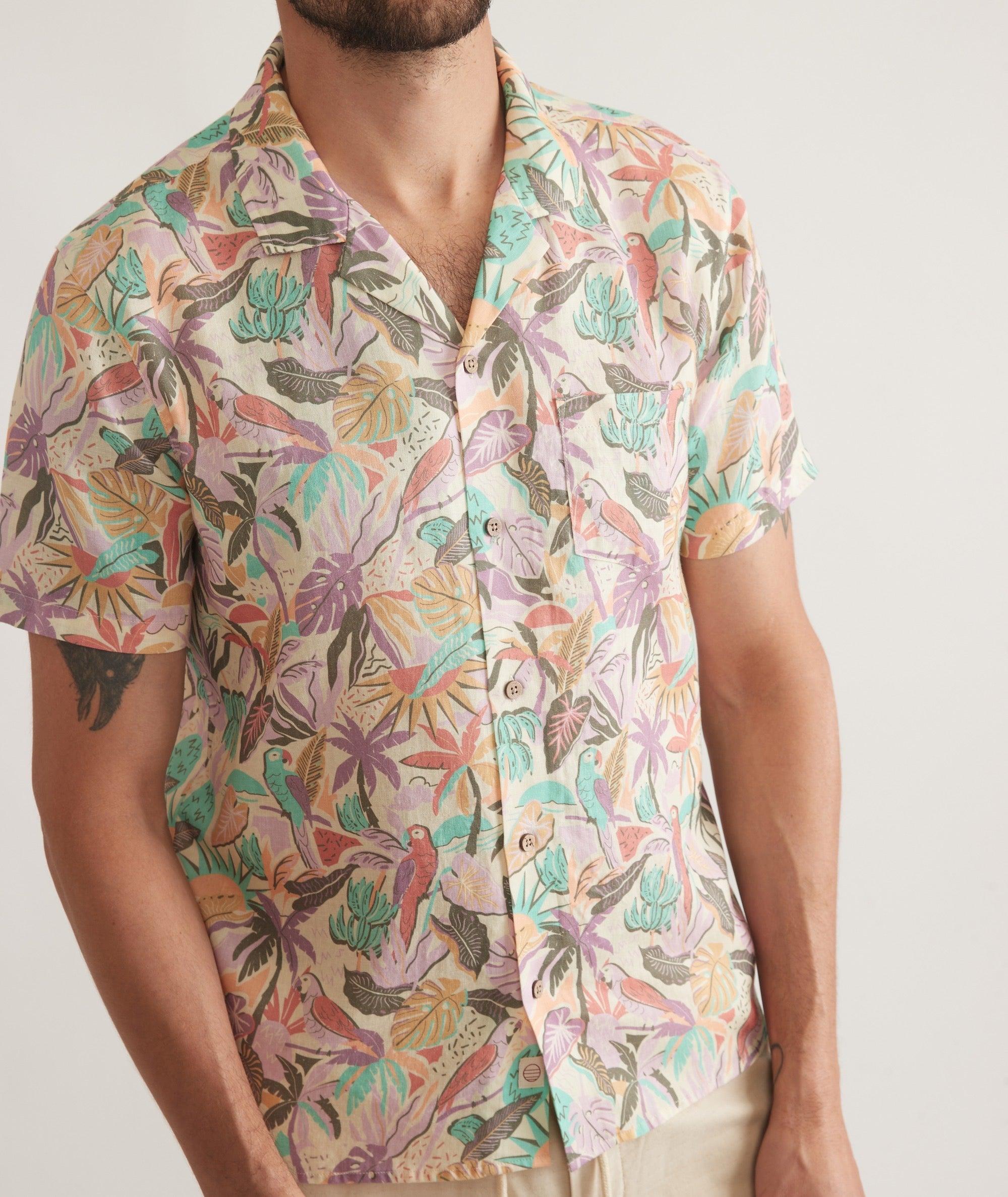 TENCEL Linen Resort Shirt Product Image