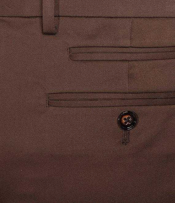 Murano Crocodile World Collection Evan Extra Slim Fit Sateen Suit Separates Dress Pants Product Image