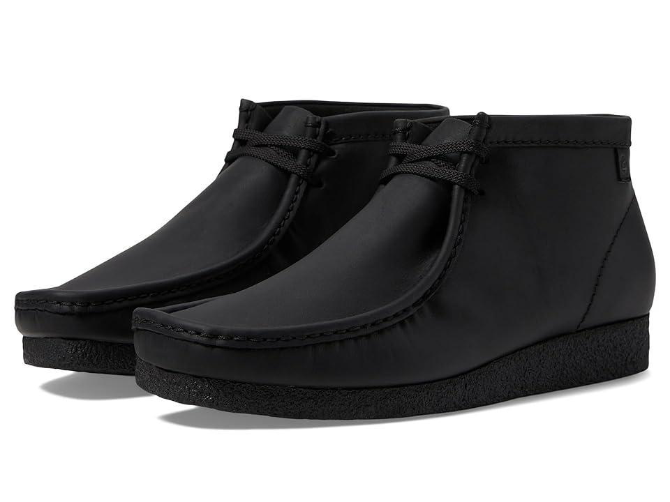 Clarks® Shacre Men's Leather Chukka Boots, Size: 9.5, Black Product Image