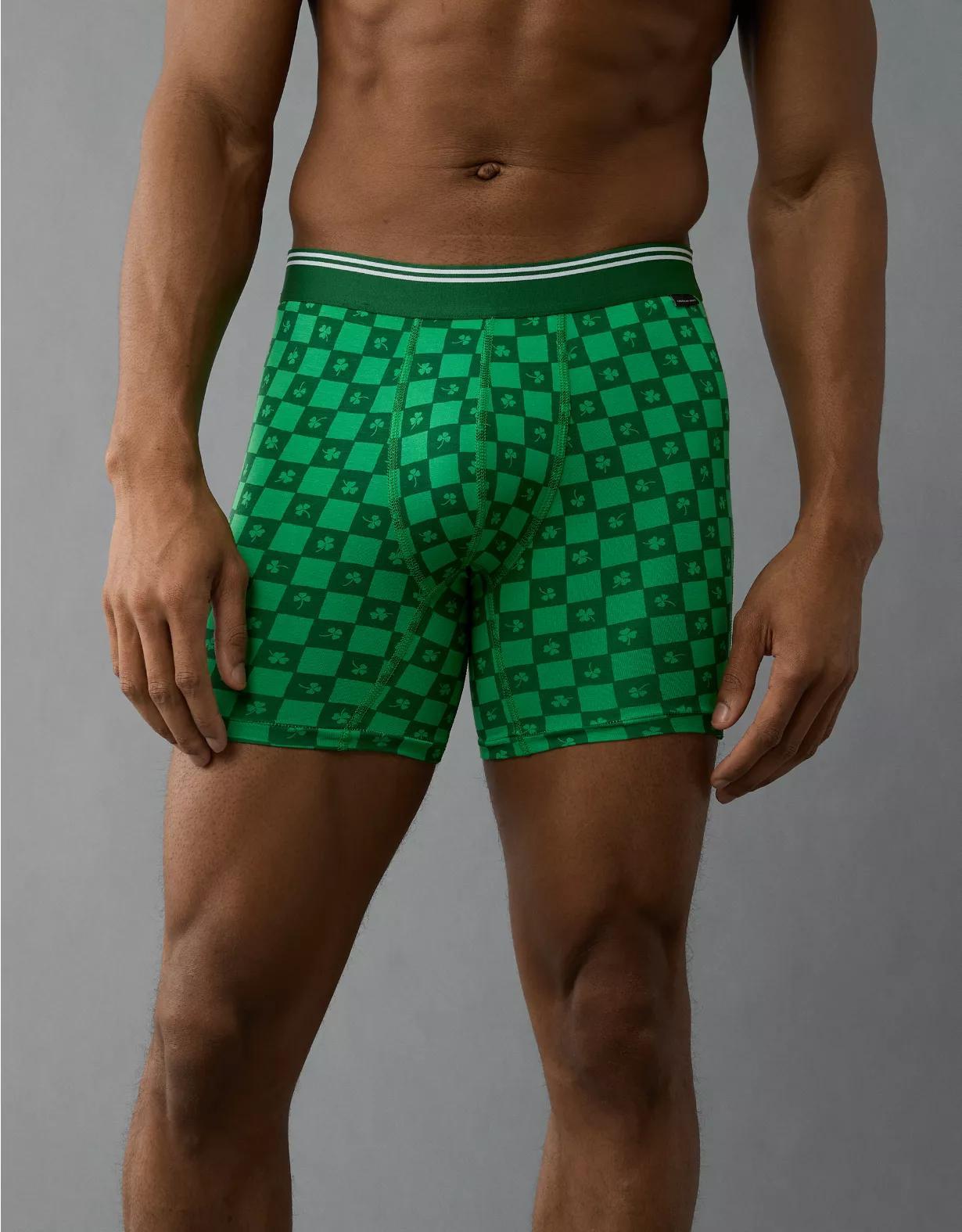 AEO Men's Floral 6" Ultra Soft Boxer Brief Product Image
