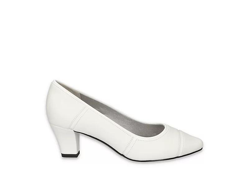 Easy Street Datia Women's Pumps, Size: 8.5 Wide, White Product Image