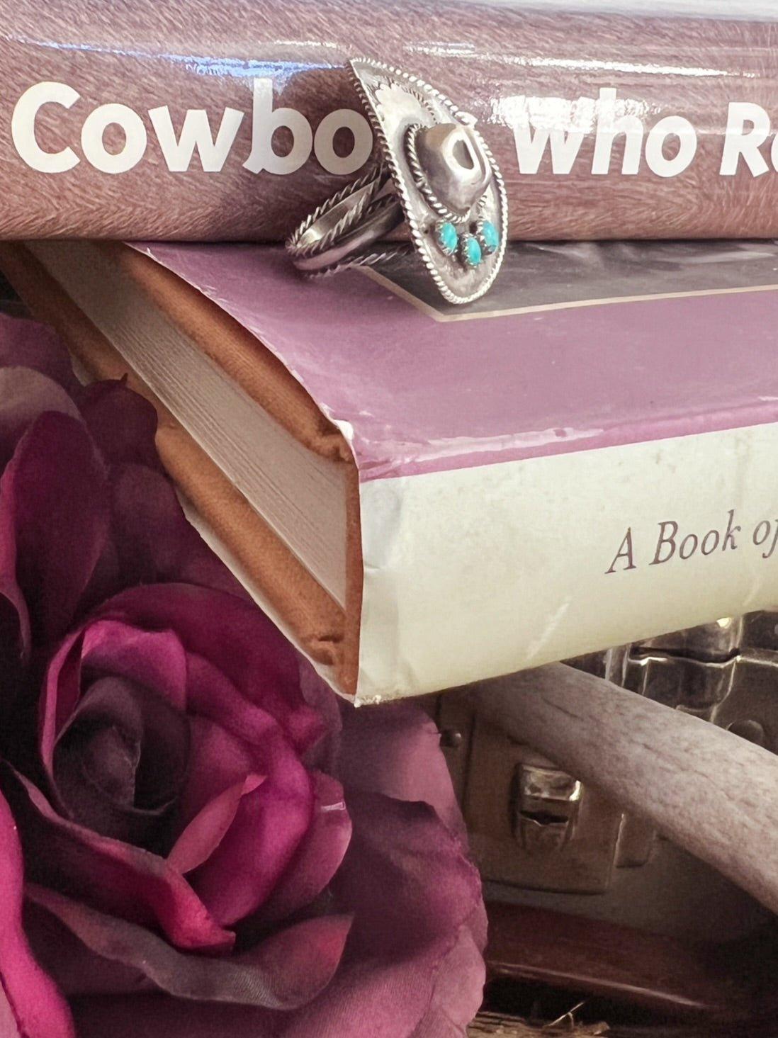 Sterling Silver Cowboy Hat Navajo ring Product Image