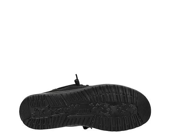 Mens HEYDUDE Wally Funk Casual Shoe Monochrome Product Image