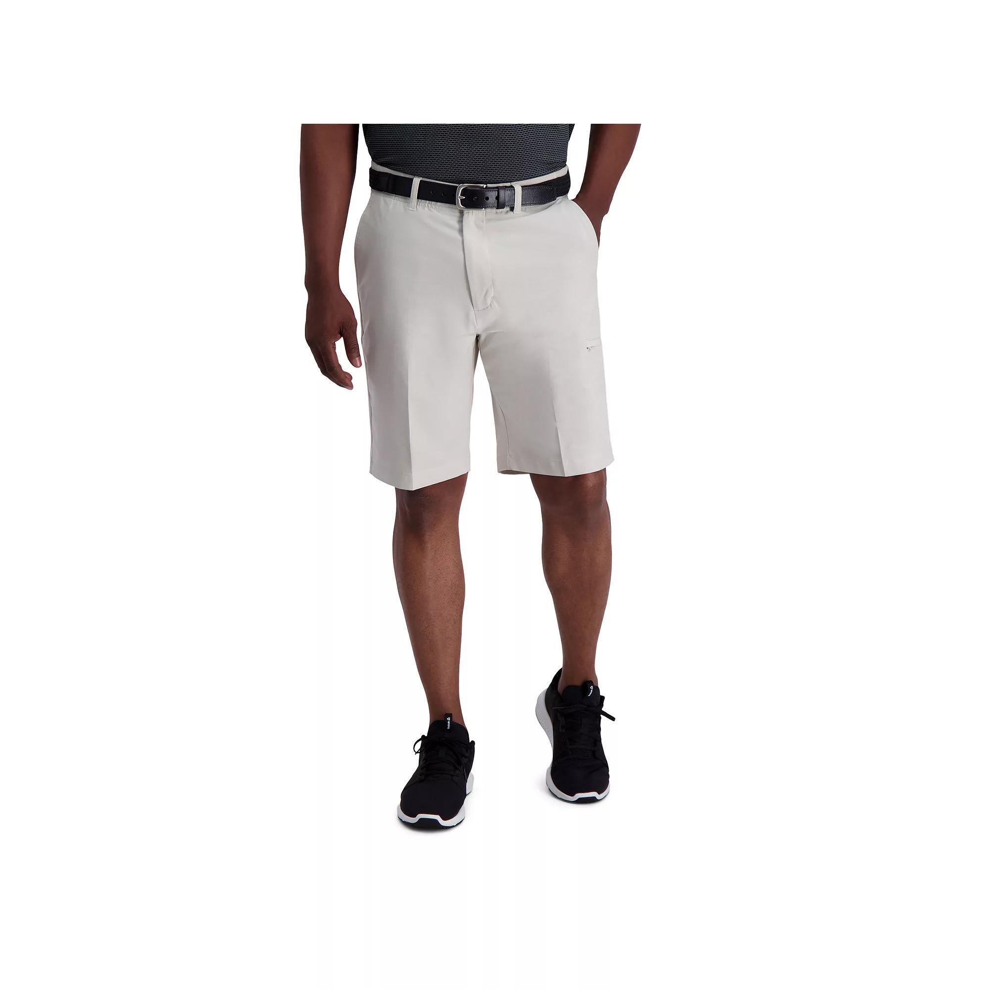 Men's Haggar® 9.5" Active Series Performance Utility Short, Size: 38, Natural Product Image