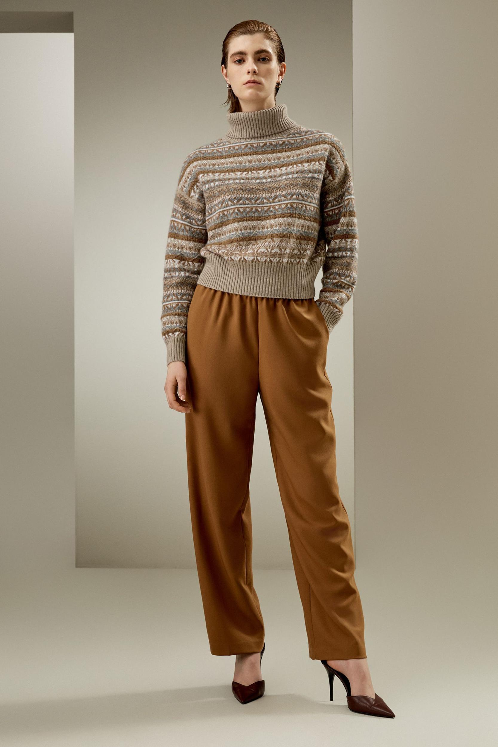 Fair Isle Cashmere Pullover Product Image
