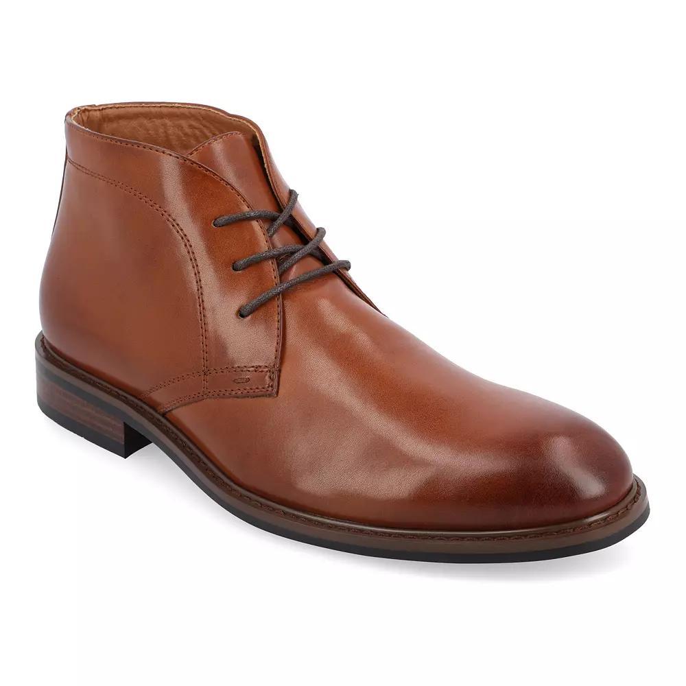 VANCE Linus Men's Tru Comfort Foam Chukka Boots, Size: 8, Red Product Image