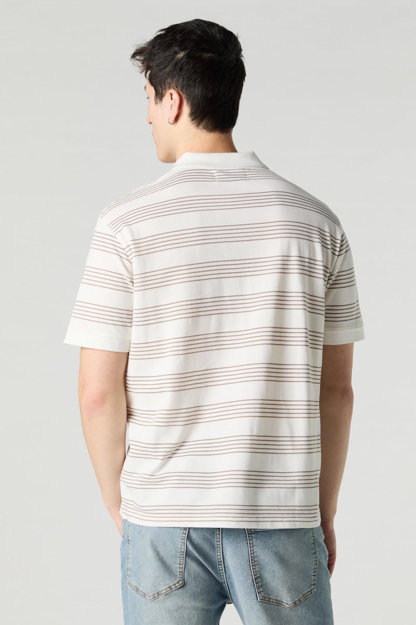 Multi Stripe Polo Top Male Product Image