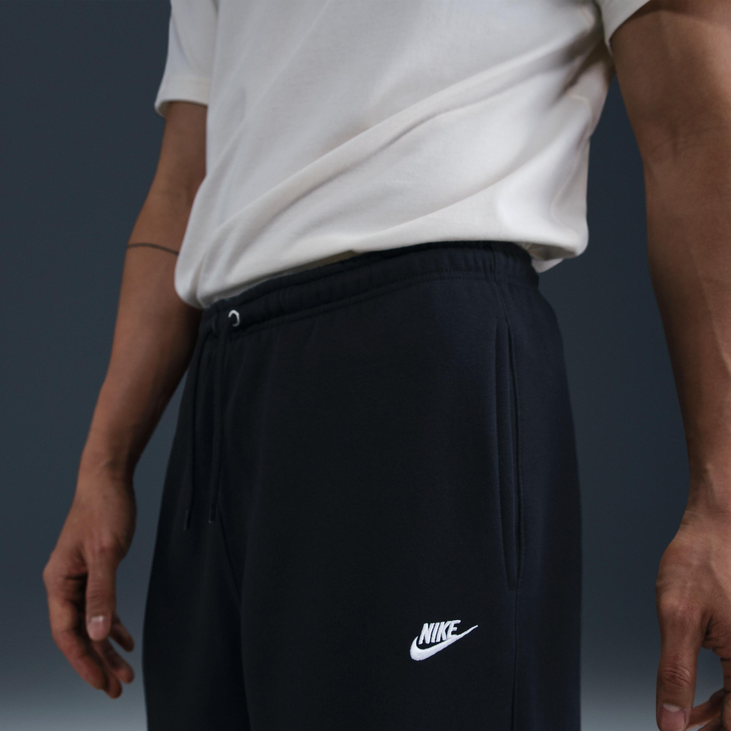 Nike Men's Club Open-Hem Fleece Pants Product Image