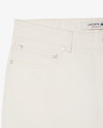 Straight Fit Denim Bermuda Shorts Product Image