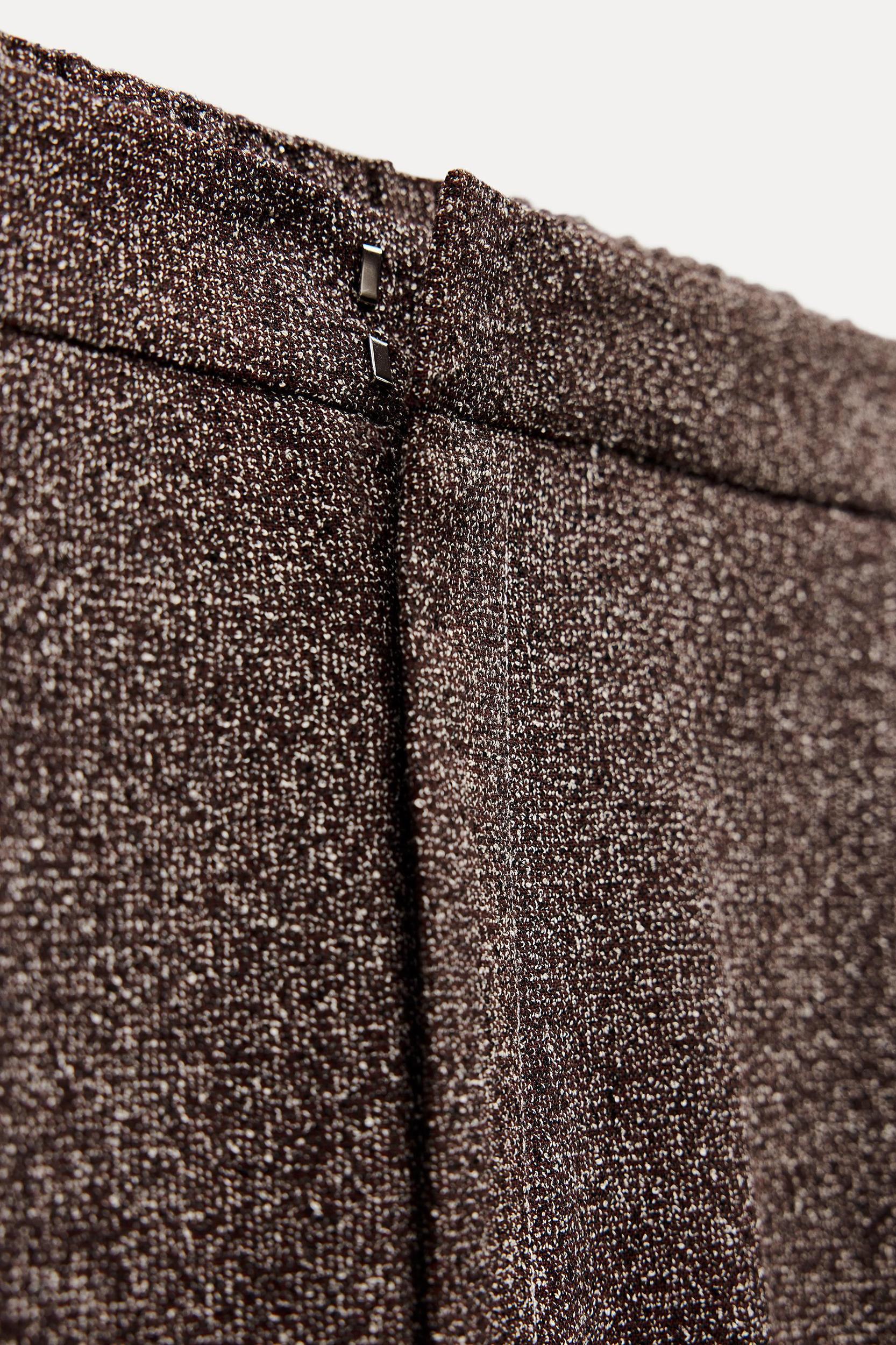 STRAIGHT LEG PANTS WITH TOPSTITCHING ZW COLLECTION Product Image