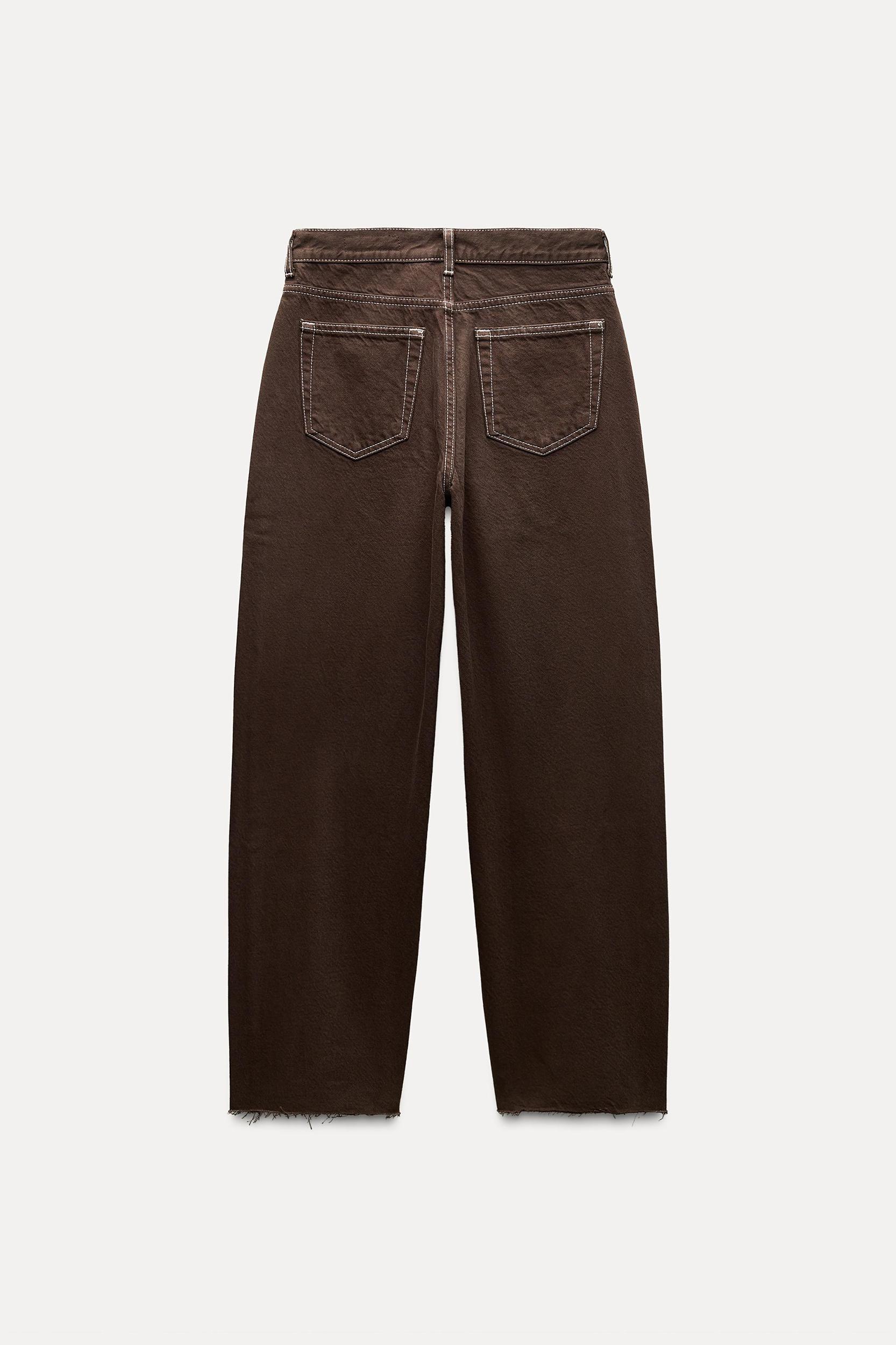 ZW COLLECTION MID-RISE BALLOON JEANS Product Image