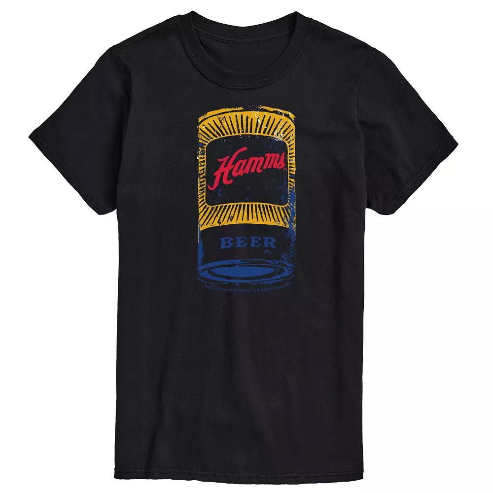 Men's Hamm's Logo Graphic Tee, Size: XL, Black Product Image