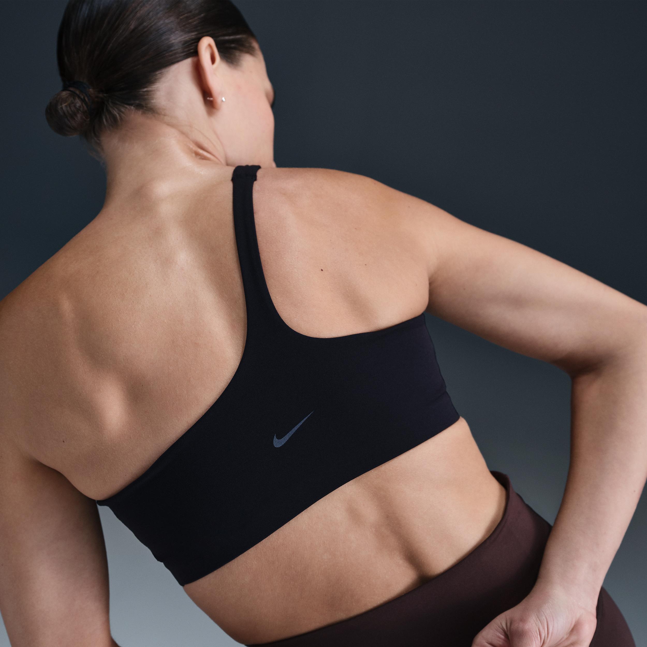Nike Women's Zenvy Asymmetrical Light-Support Padded Sports Bra Product Image